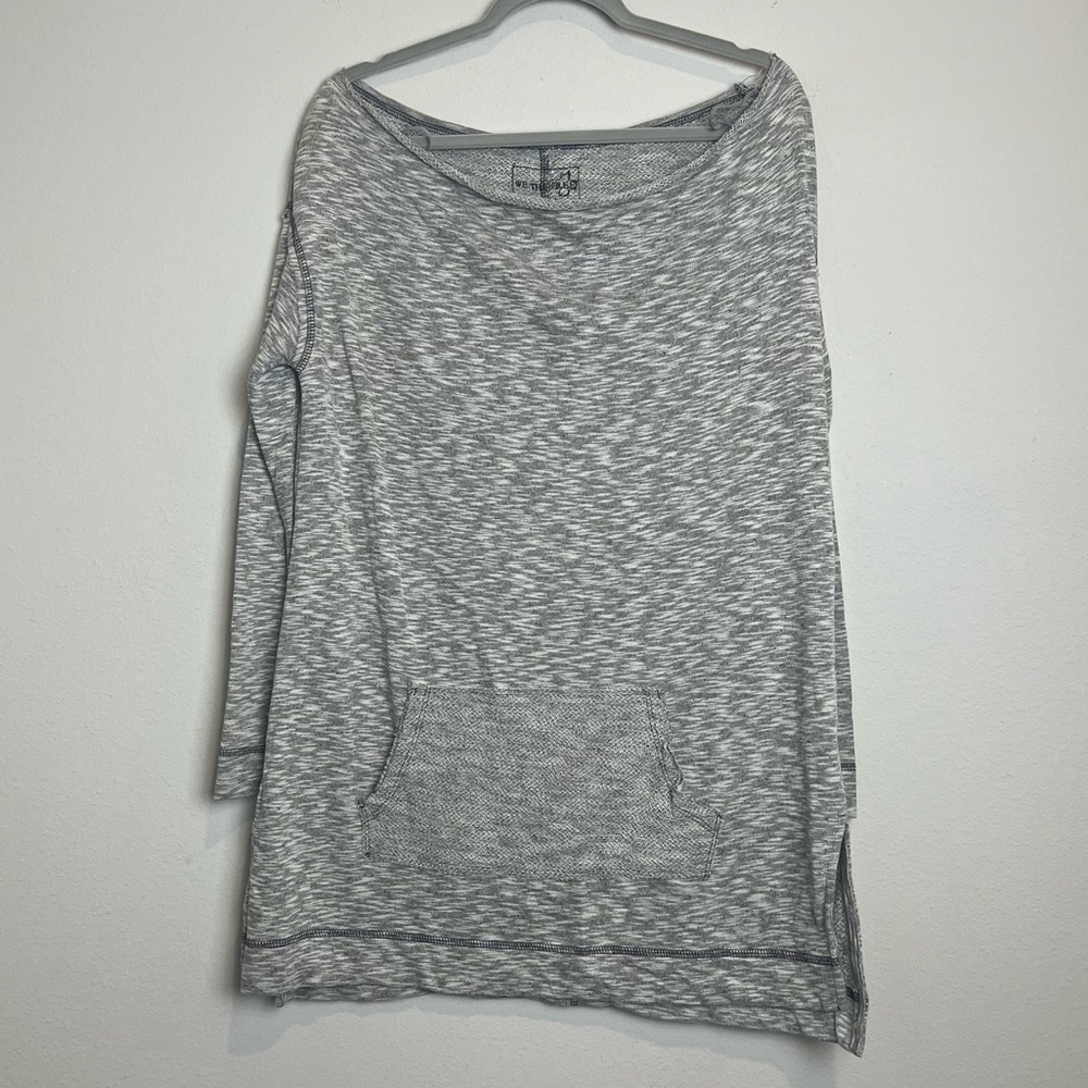 NWT Free People MexiCali Oversized Off The Shoulder Pullover Tunic Size Small